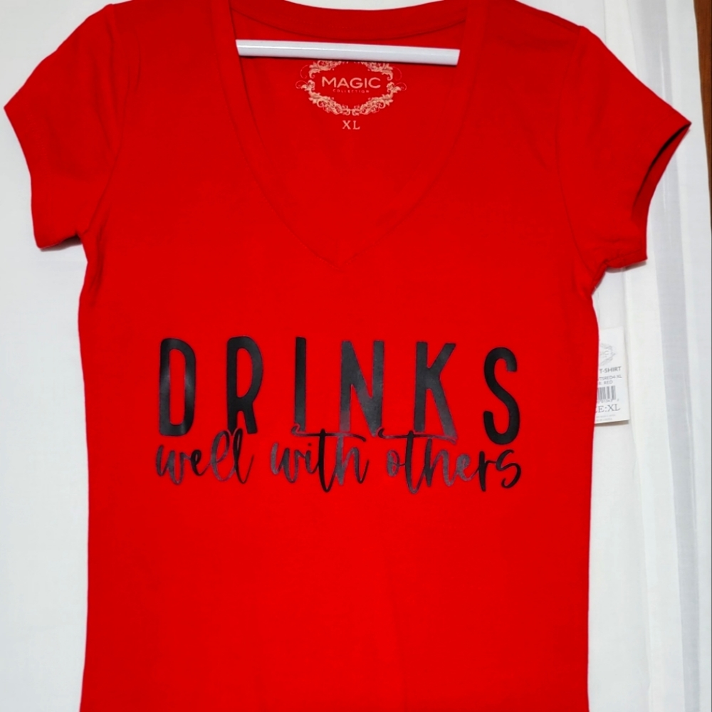 Drinks W/Others Graphic Tee
